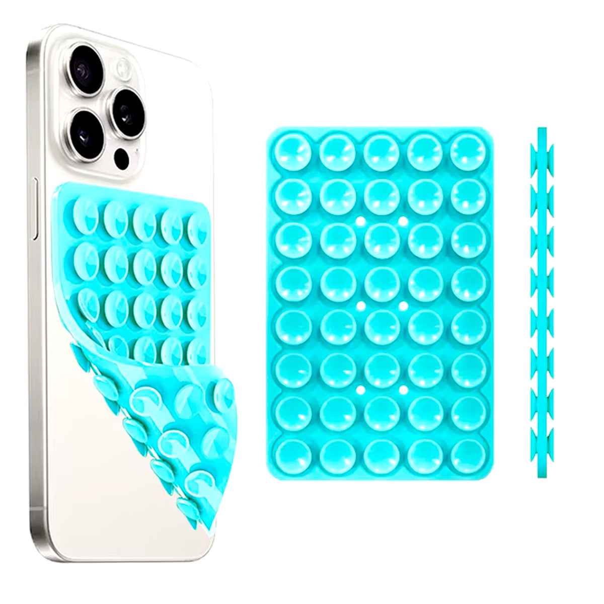 Soporte con Ventosas Reutilizable para Celular