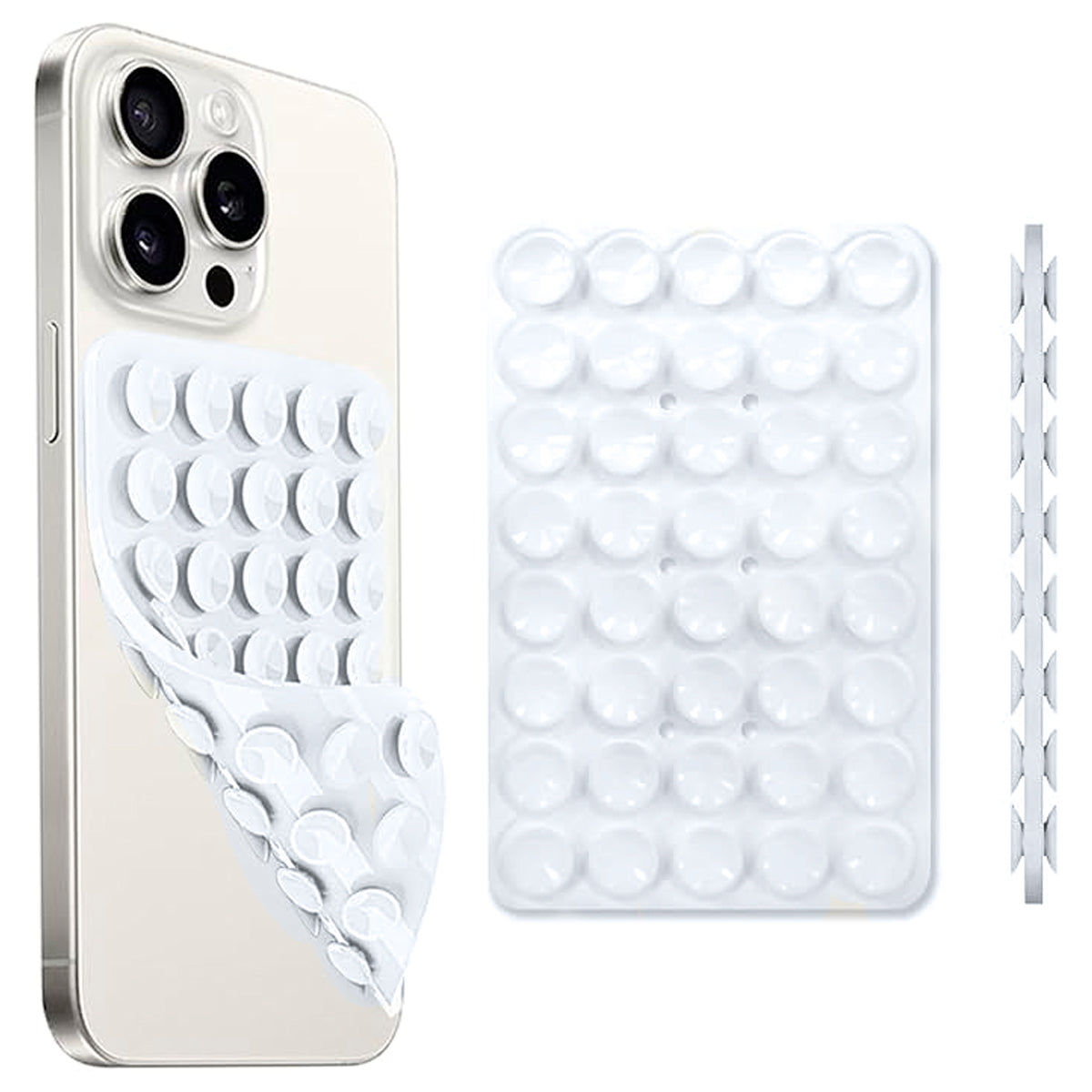 Soporte con Ventosas Reutilizable para Celular