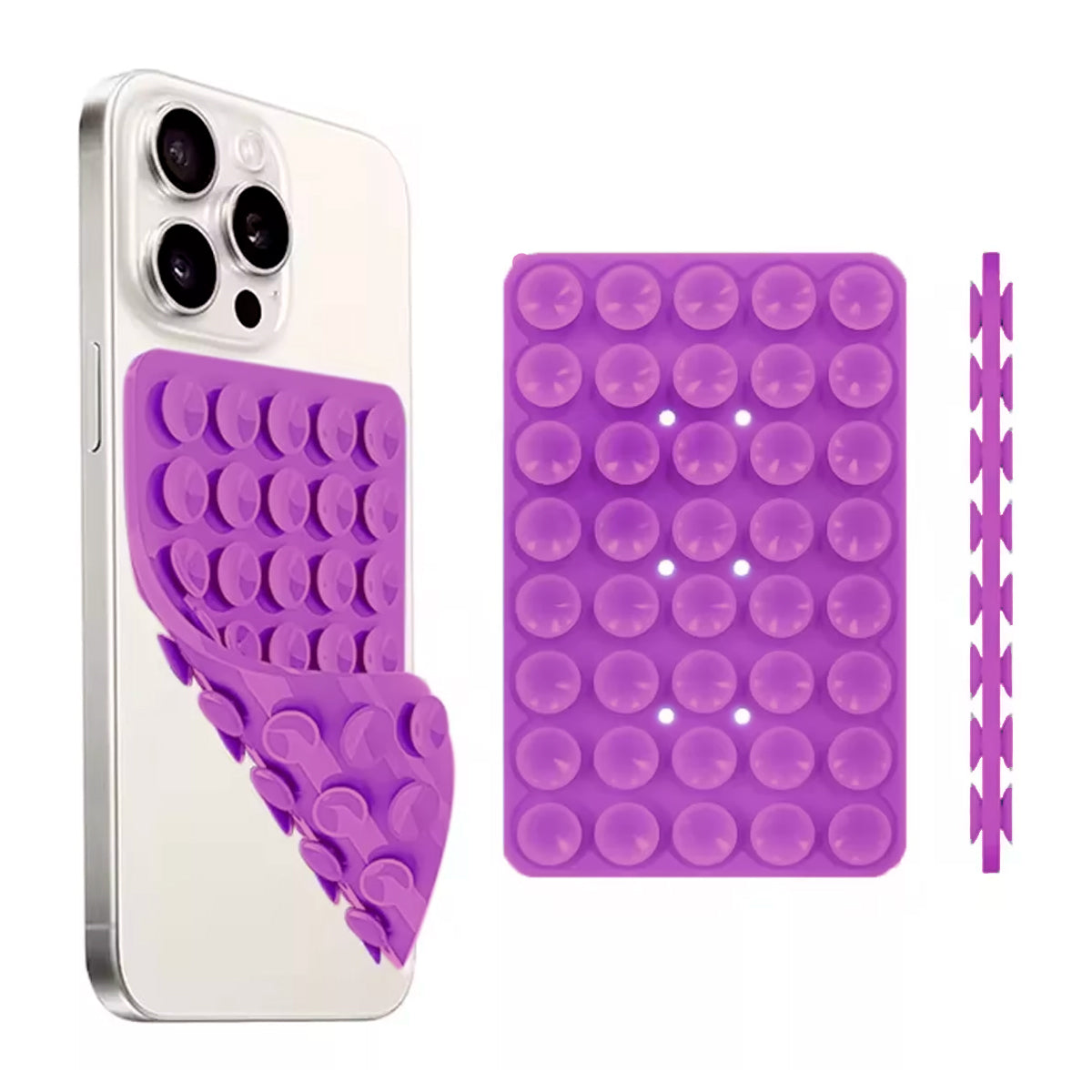 Soporte con Ventosas Reutilizable para Celular