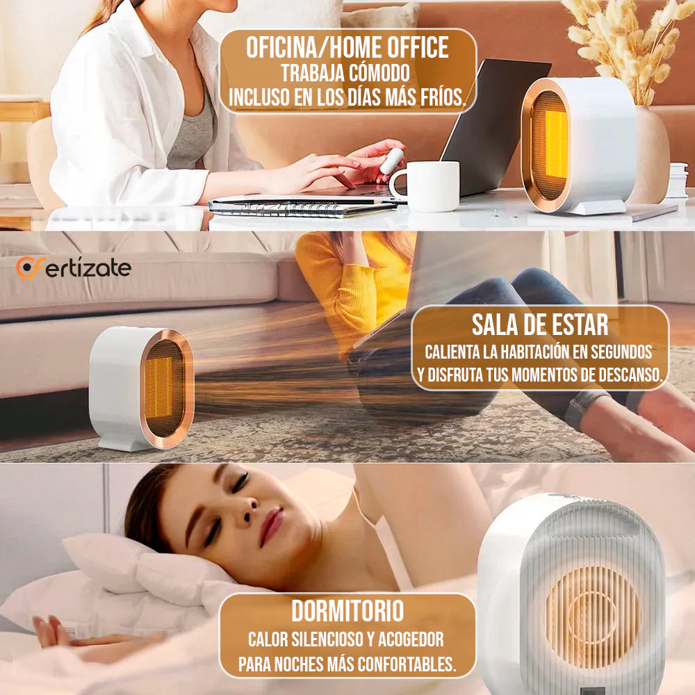 Kit Invierno Premium – Calefactor de Cerámica + Calcetines Autocalentables (GRATIS)