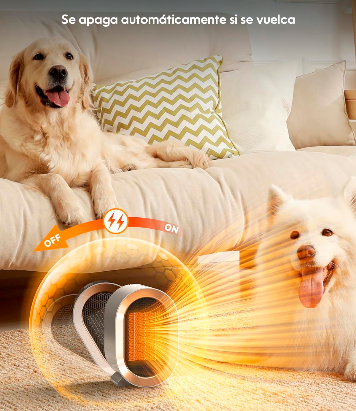 Kit Invierno Premium Calefactor de Cerámica + Calcetines Autocalentables (GRATIS)