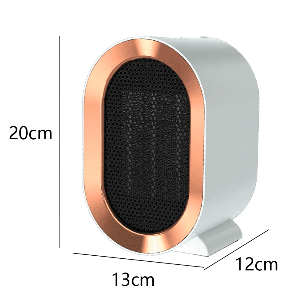 Kit Invierno: Calefactor Cerámico (Blanco/Azul) + Calcetines Térmicos GRATIS