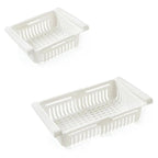 Pack x3 Organizador Extensible y Ajustable para Nevera – Ahorra Espacio