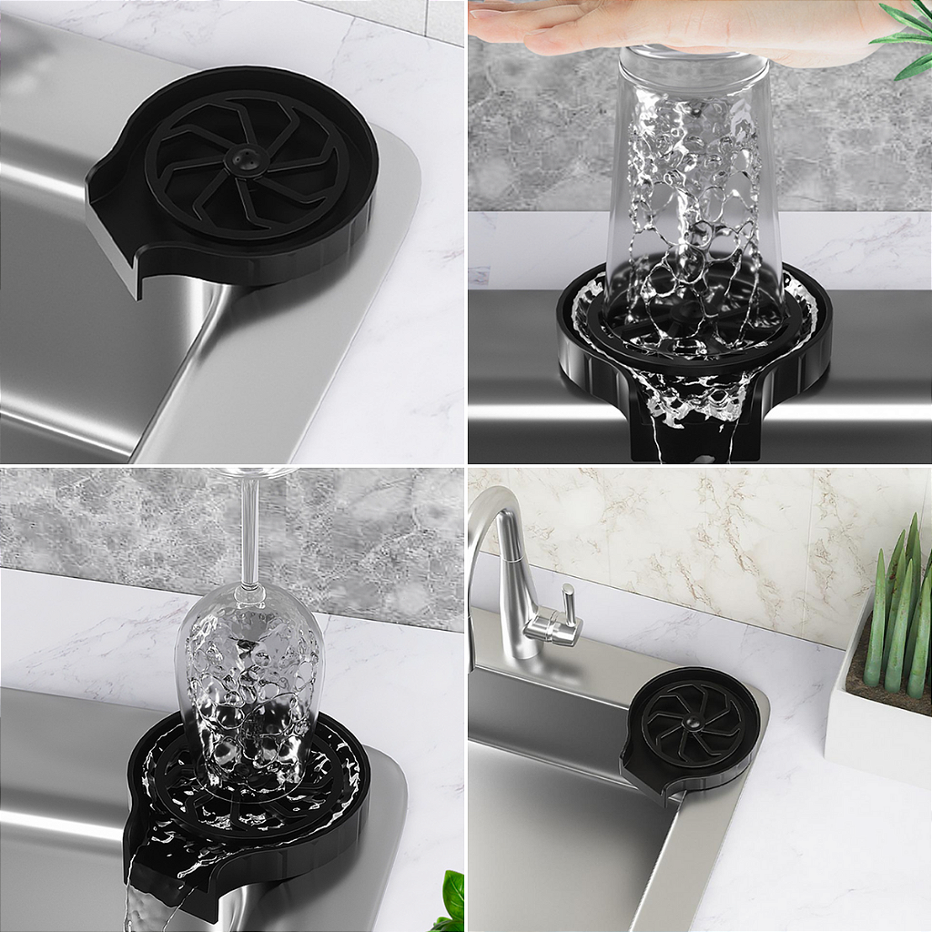 Limpiador de Tazas Automático de Alta Presión — Limpieza Rápida y Sin Esfuerzo